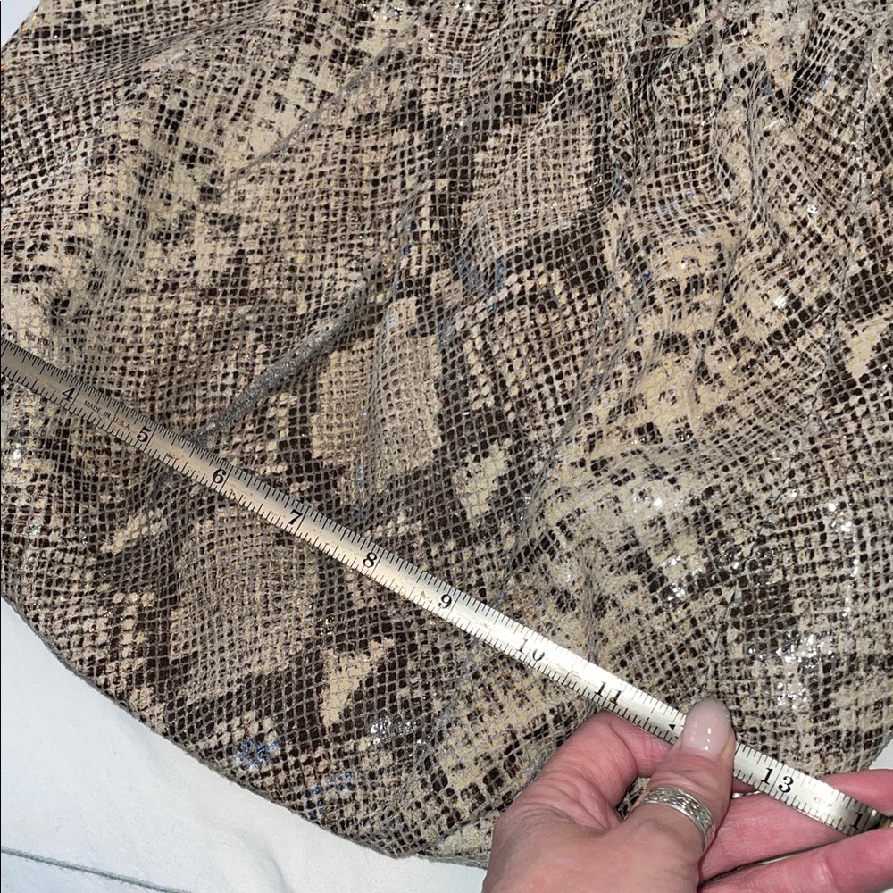 Michael Kors Python-Print Hobo Bag With Adjustabl… - image 8